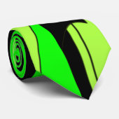 Lemon Limoen Abstracte kunst Stropdas (Opgerold)