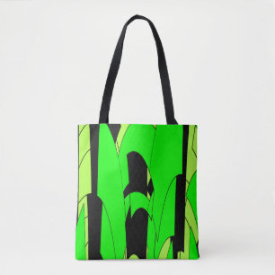 Lemon Limoen Abstracte kunst Tote Bag