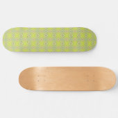 Lemon Limoen Alternative Diamond Pattern Persoonlijk Skateboard (Horizontaal)