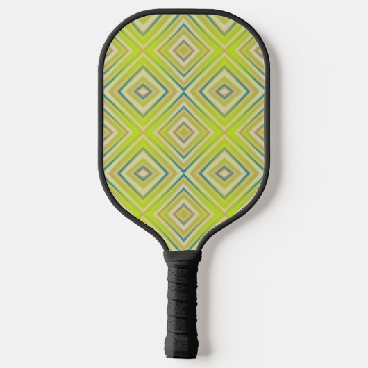 Lemon Limoen Alternative Diamond Pattern Pickleball Paddle (Achterkant)