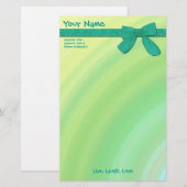 Lemon-Limoen-benodigdheden, dameskoetjes, tienen o Briefpapier (Voorkant / Achterkant)