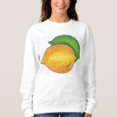 Lemon Limoen Citrus Fruit Lemons Limatshirt Trui (Voorkant)