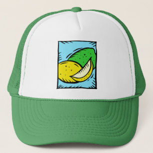 Lemon Limoen Fruit Tropical Juice Slice Trucker Pet