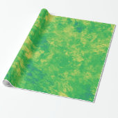Lemon Limoen Marble Cadeaupapier (Uitgerold)