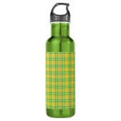 Lemon-Limoen Plaid  Waterfles (Voorkant)