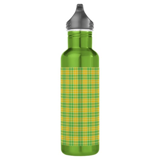 Lemon-Limoen Plaid  Waterfles (Rechts)