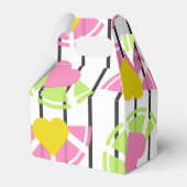 Lemon Limoen snijden hartenstrepen stevigheidspatr Bedankdoosjes (Achterkant)