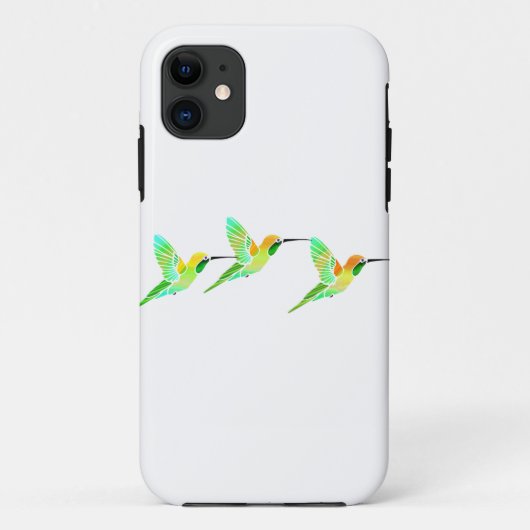 Lemon Limoen Sorbet Hummingbird Case-Mate iPhone Case (Achterkant)