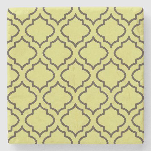 Lemon Limoen Stone Onderzetter (Voorkant)