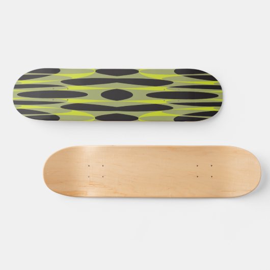 Lemon Limoen Swirl Persoonlijk Skateboard (Horizontaal)
