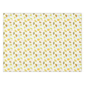 Lemon & Limoen Zesty Fruit Pattern Short Tafelkleed (Voorkant (Horizontaal))
