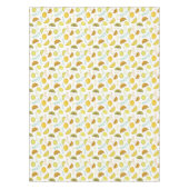 Lemon & Limoen Zesty Fruit Pattern Short Tafelkleed (Voorkant)