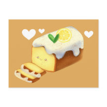 Lemon Loaf Cake Bread With Icing