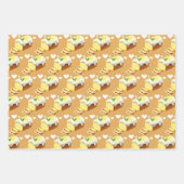 Lemon Loaf Cake Bread With Icing Inpakpapier Vel (Voorkant)