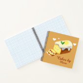 Lemon Loaf Cake Bread With Icing Notitieboek (Binnen)