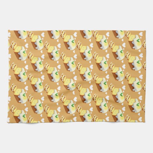 Lemon Loaf Cake Bread With Icing Theedoek (Horizontaal)