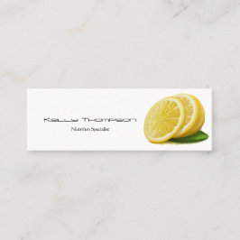 Lemon Logo Mini Visitekaartje