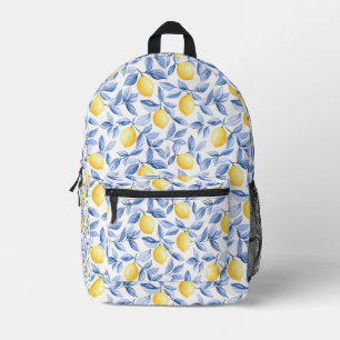 Lemon Lover Summer Citrus Vibes Bedrukte Rugzak