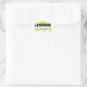 Lemon Lovers van limonade Crew Juice Stand-oders Hart Sticker (Tas)