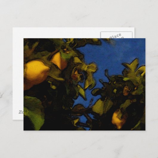 Lemon luck briefkaart (Voorkant / Achterkant)