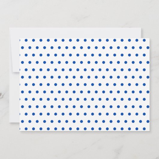 Lemon Lunch met de uitnodiging van de Bride Shower (Achterkant)