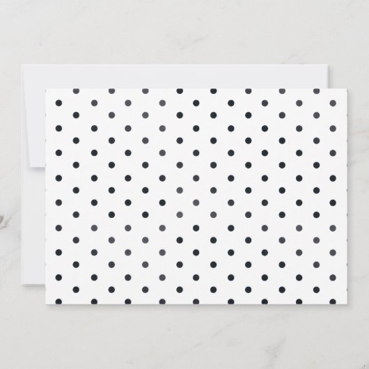 Lemon Lunch met de uitnodiging van de Bride Shower (Achterkant)