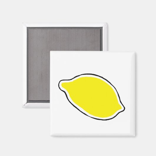 Lemon Magneet (Voorkant / Achterkant)