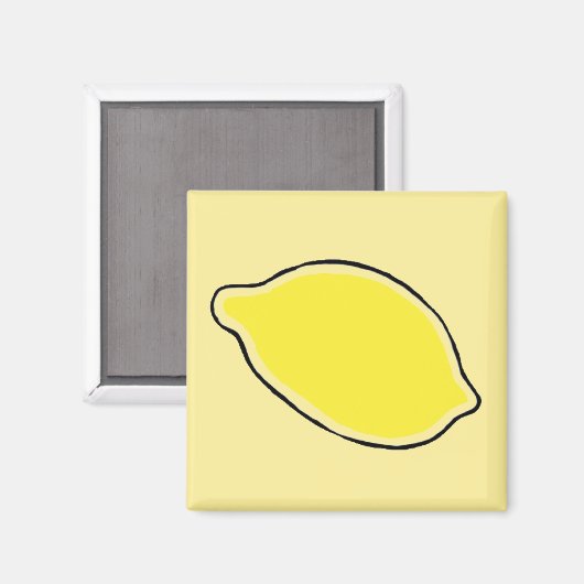 Lemon Magneet (Voorkant / Achterkant)