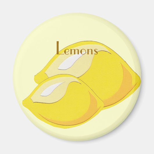 Lemon Magnet (Voorkant)