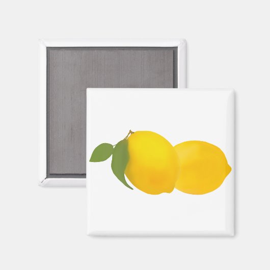 Lemon Magnet (Voorkant / Achterkant)