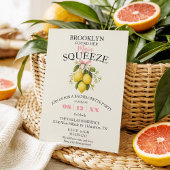 Lemon Main Squeeze Bachelorette Party Uitnodiging