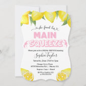 Lemon Main Squeeze Bridal Shower Kaart (Voorkant)