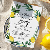 Lemon Main Squeeze Bridal Shower Kaart