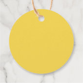 Lemon Main Squeeze Bruiloftsshower Klassieker Bedankjes Labels (Achterkant)