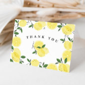 Lemon Main Squeeze Folded Hartelijk dank Bedankkaart