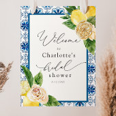 Lemon Main Squeeze Mozaïek Bruiloft Feestelijke On Poster