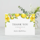 Lemon Main Squeeze Vrijgezellenfeest Bedankt (Staand voorkant)