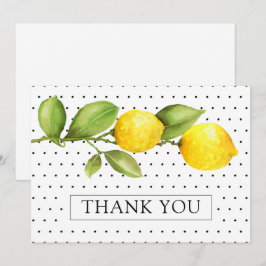 Lemon Main Squeeze Vrijgezellenfeest Bedankt