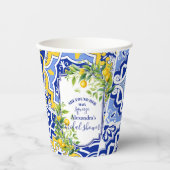 Lemon Main Squeeze Vrijgezellenfeest Papieren Bekers (Voorkant)