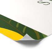 Lemon Main Squeeze Vrijgezellenfeest Welkom Poster (Hoek)