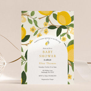 Lemon Mama's Baby shower op het Main Squeeze Kaart