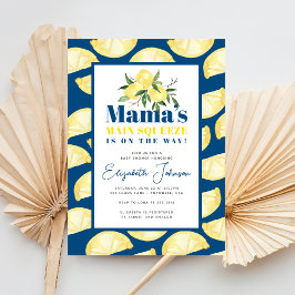Lemon Mama's Baby shower Uitnodiging op het Main S