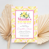 Lemon Mama's Baby shower Uitnodiging op het Main S