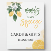 Lemon Mama's belangrijkste knijpen Kaarten en gesc Fotoplaat (Voorkant)