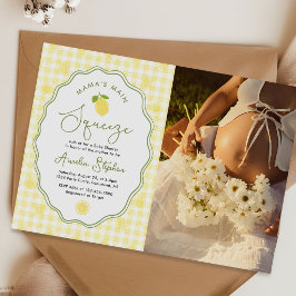 Lemon Mama's Main Squeeze Baby Shower Foto Kaart