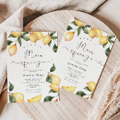 Lemon mamma's belangrijkste baby shower voor knupp kaart