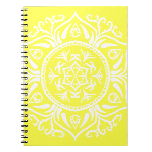 Lemon Mandala Notitieboek (Voorkant)