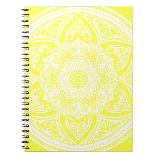 Lemon Mandala Notitieboek (Voorkant)