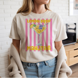 Lemon Martini Mahjong T-shirt