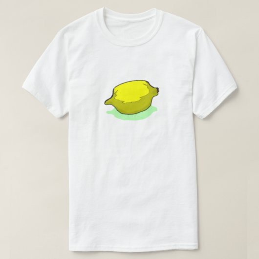 Lemon Me Lazy T-shirt (Design voorkant)